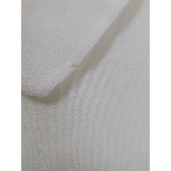 Ralph Lauren Polo‎ Shirt Men's 2XL SOLID White Pony Vintage 90s - Picture 8 of 11